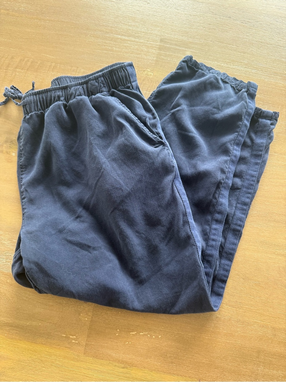 Caslon women’s Navy Drawstring Casual Pants